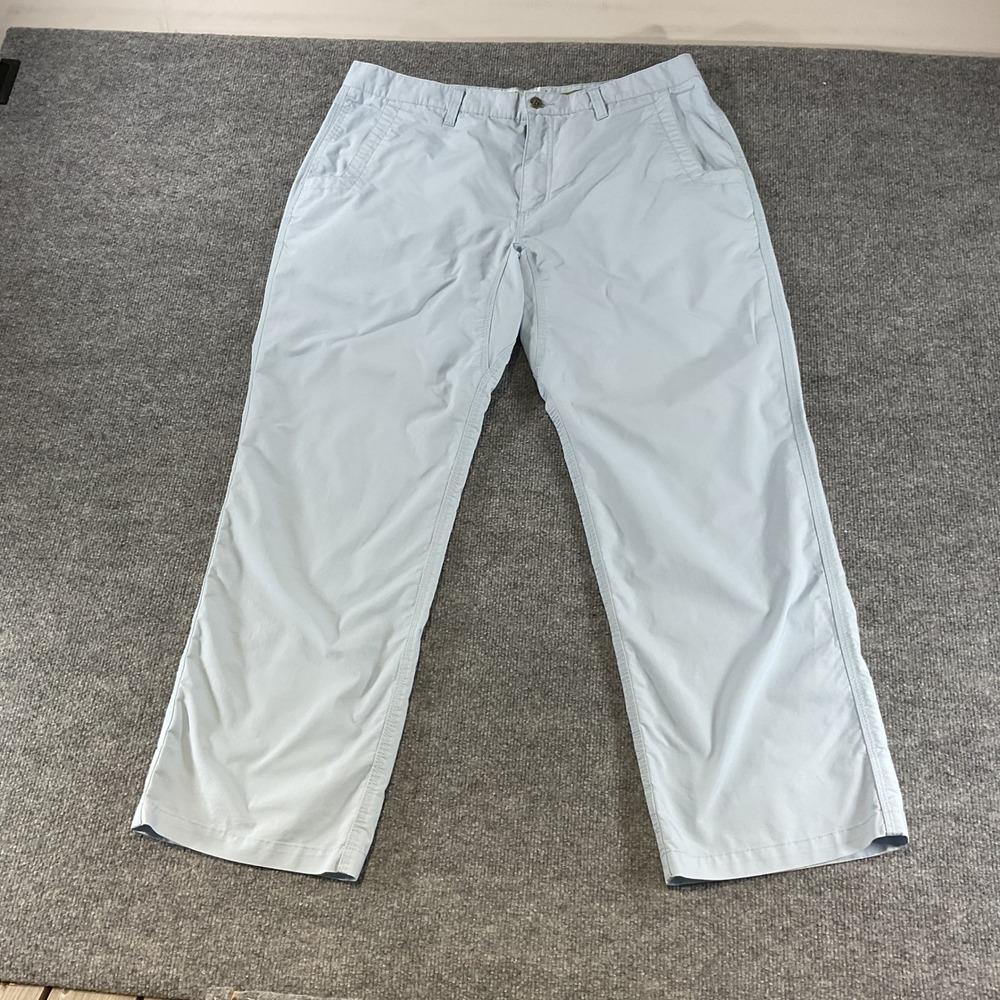 Mountain Khakis Jackson Hole Relaxed Fit Chino Pants Light Blue Mens 38x30